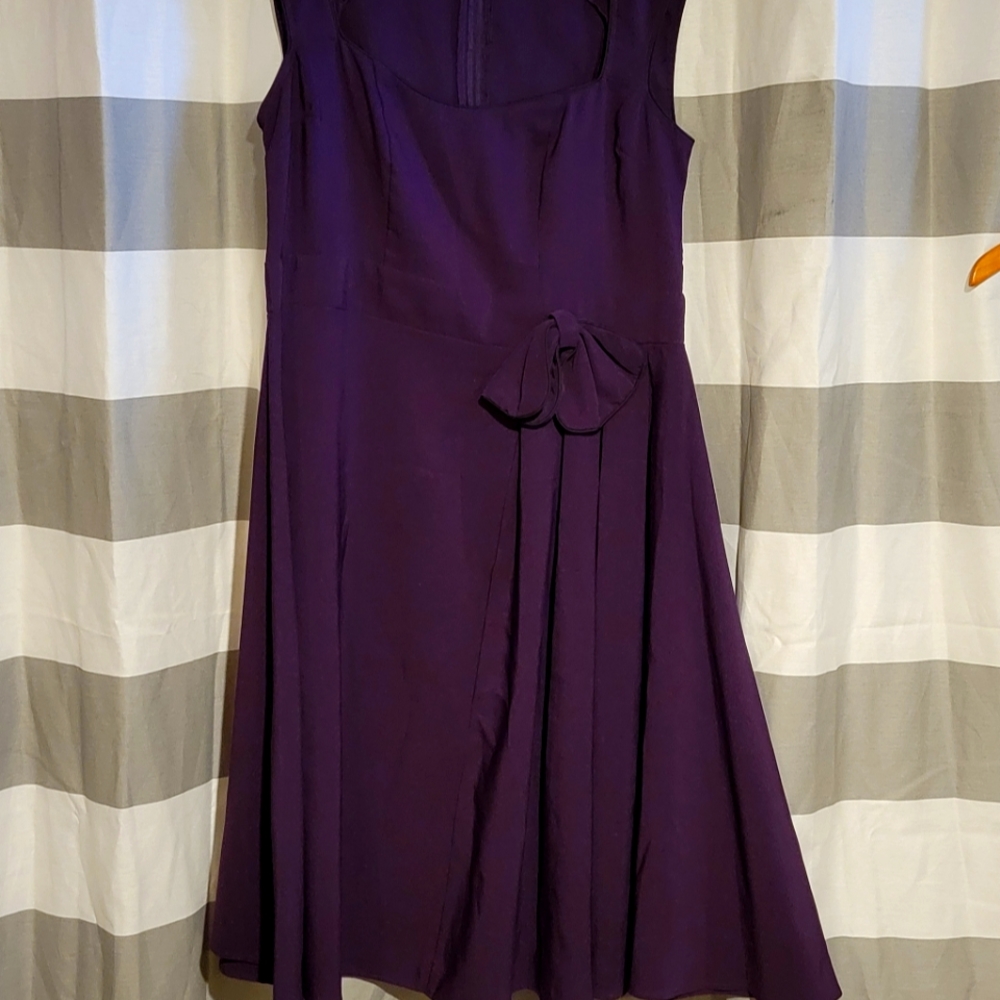 Lady Bop purple dress